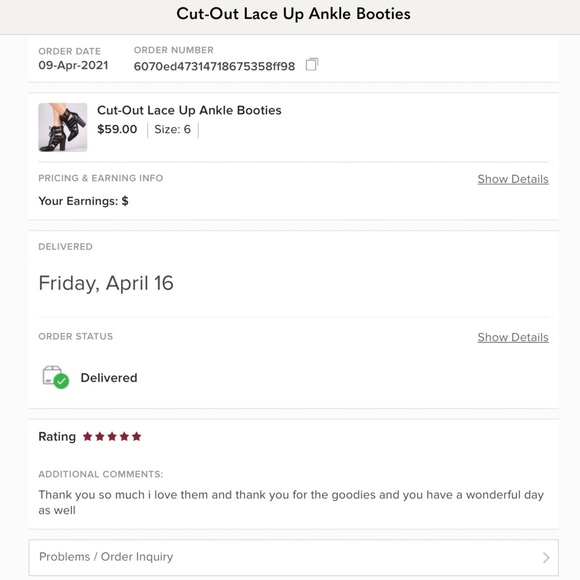 Boho Cut-Out Lace Up Ankle Booties - Picture 2 of 4